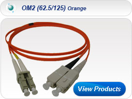 50/125 OM2 Duplex Patchcords ORANGE